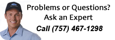 Contact us with problems or questions about Heat and AC Repair
